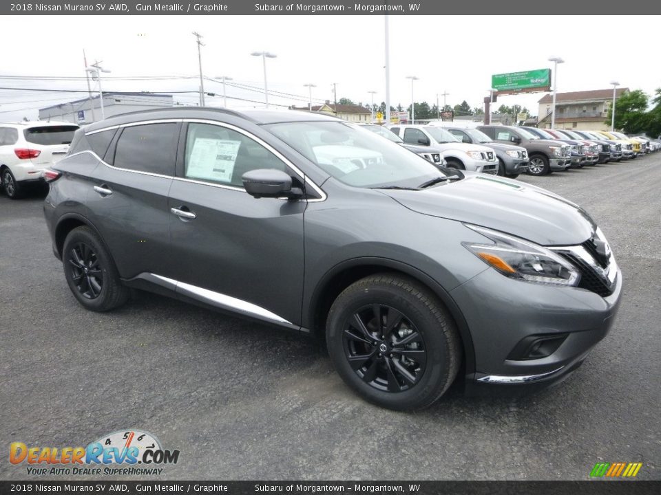 Front 3/4 View of 2018 Nissan Murano SV AWD Photo #1