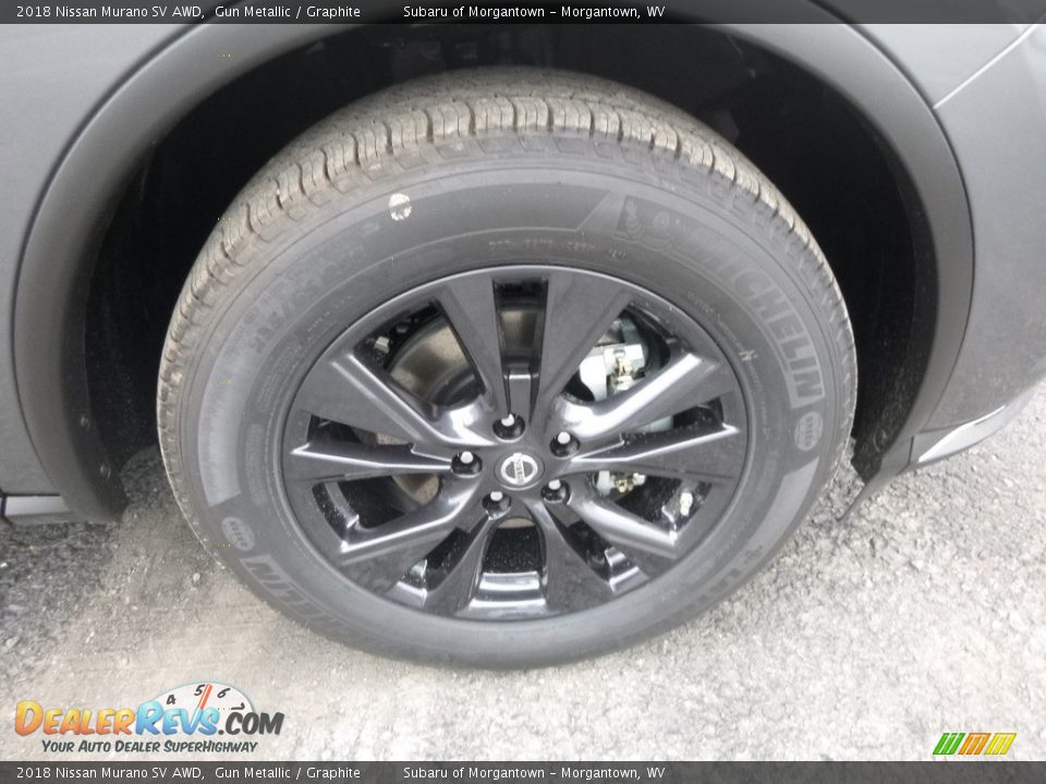 2018 Nissan Murano SV AWD Gun Metallic / Graphite Photo #2