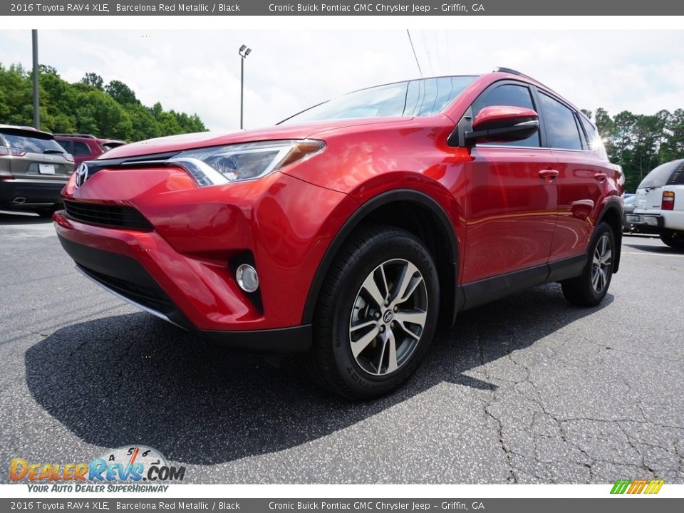 2016 Toyota RAV4 XLE Barcelona Red Metallic / Black Photo #3