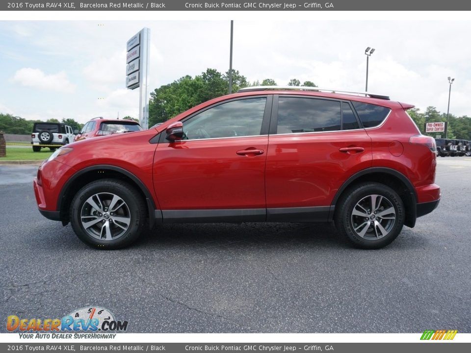 2016 Toyota RAV4 XLE Barcelona Red Metallic / Black Photo #4