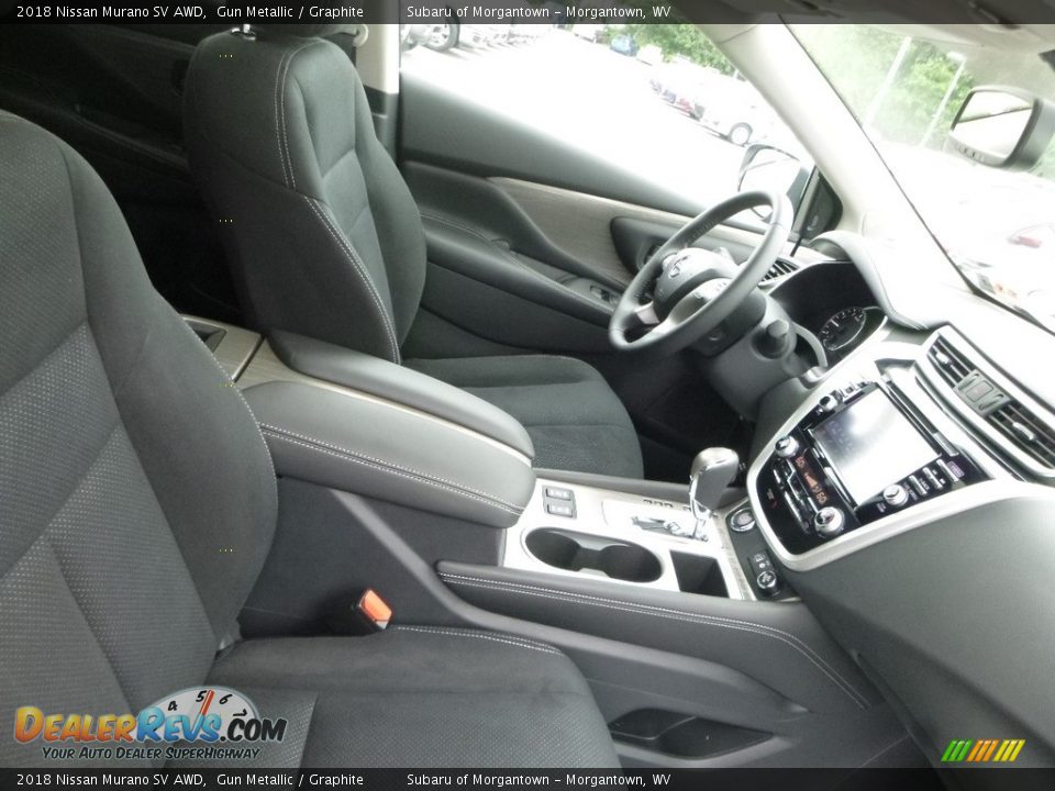 2018 Nissan Murano SV AWD Gun Metallic / Graphite Photo #10