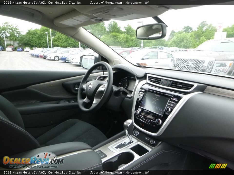 2018 Nissan Murano SV AWD Gun Metallic / Graphite Photo #11