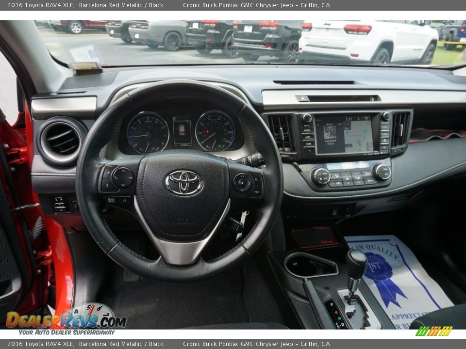 2016 Toyota RAV4 XLE Barcelona Red Metallic / Black Photo #6