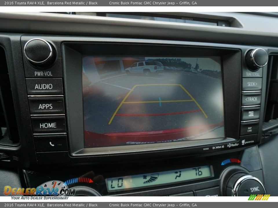 2016 Toyota RAV4 XLE Barcelona Red Metallic / Black Photo #9
