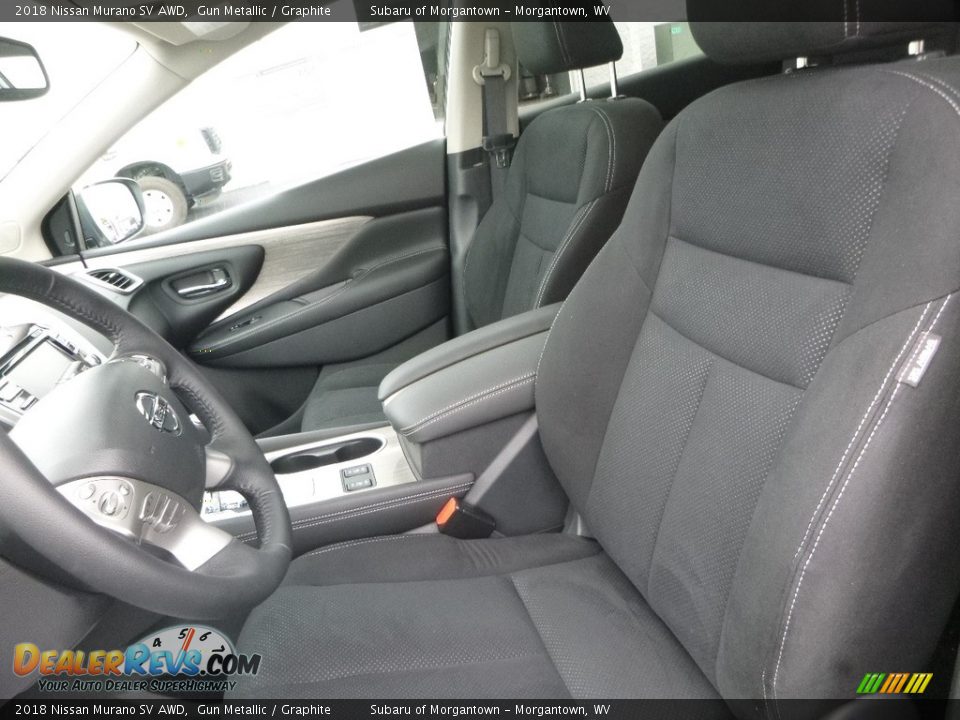 2018 Nissan Murano SV AWD Gun Metallic / Graphite Photo #16