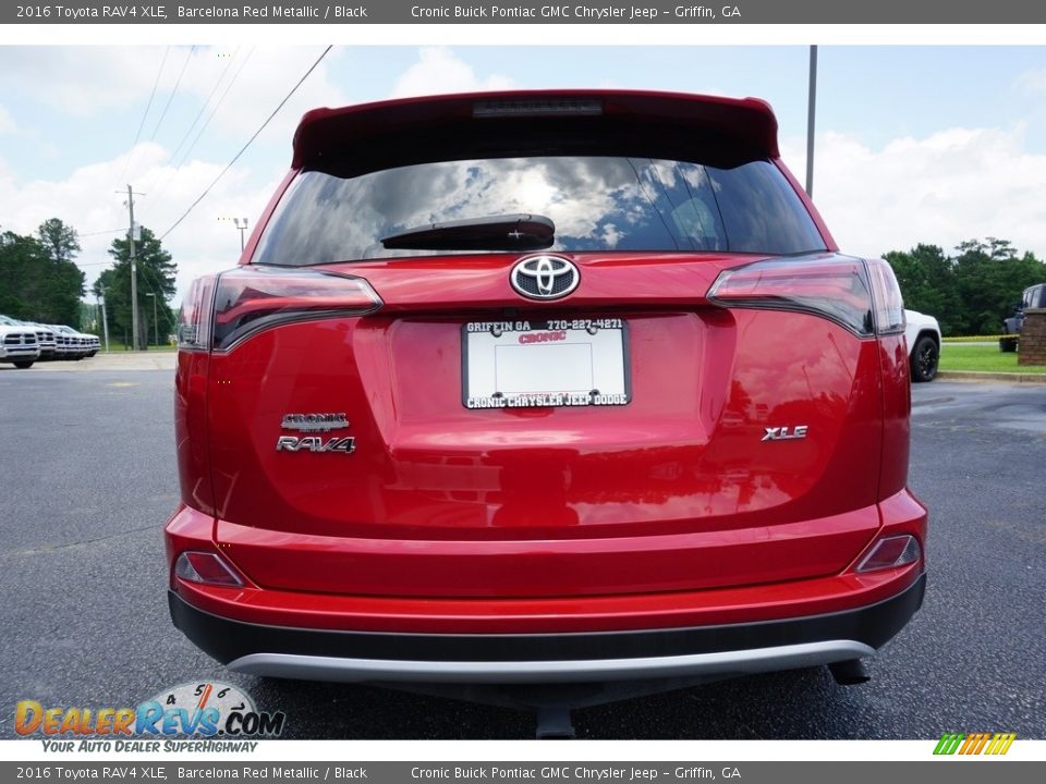 2016 Toyota RAV4 XLE Barcelona Red Metallic / Black Photo #12