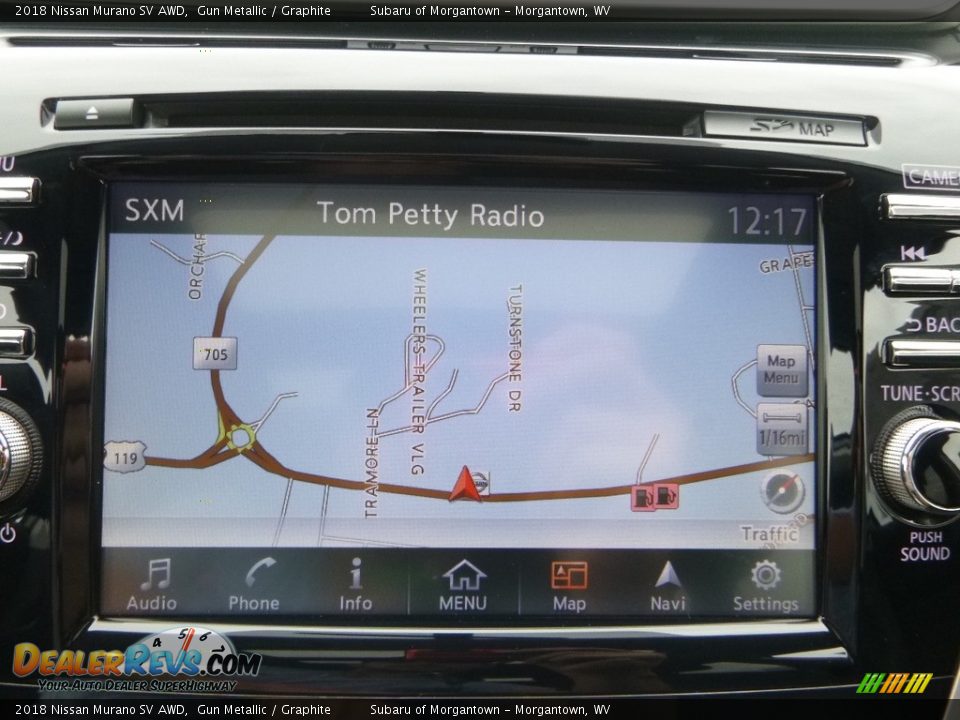 2018 Nissan Murano SV AWD Gun Metallic / Graphite Photo #18