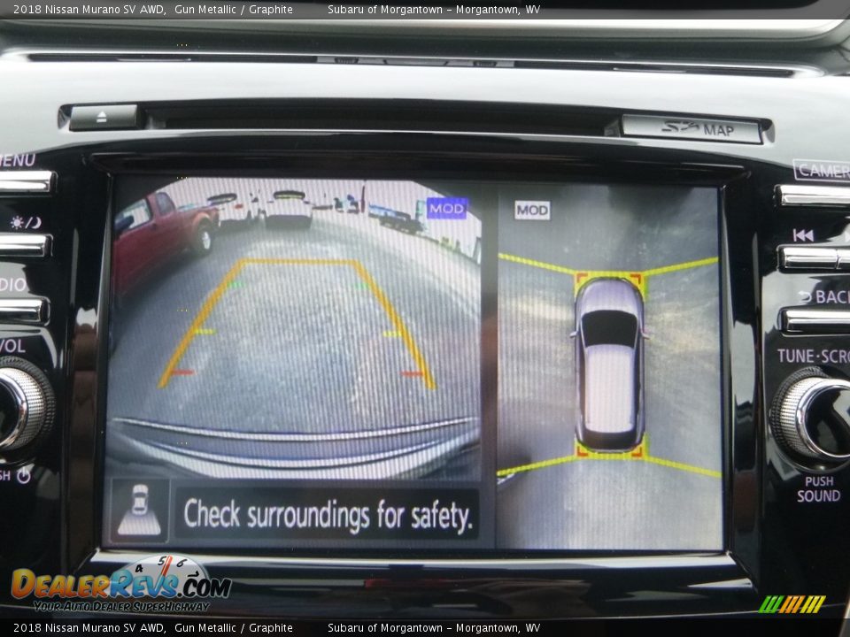 2018 Nissan Murano SV AWD Gun Metallic / Graphite Photo #19
