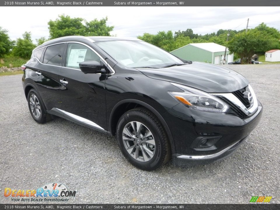 Front 3/4 View of 2018 Nissan Murano SL AWD Photo #1
