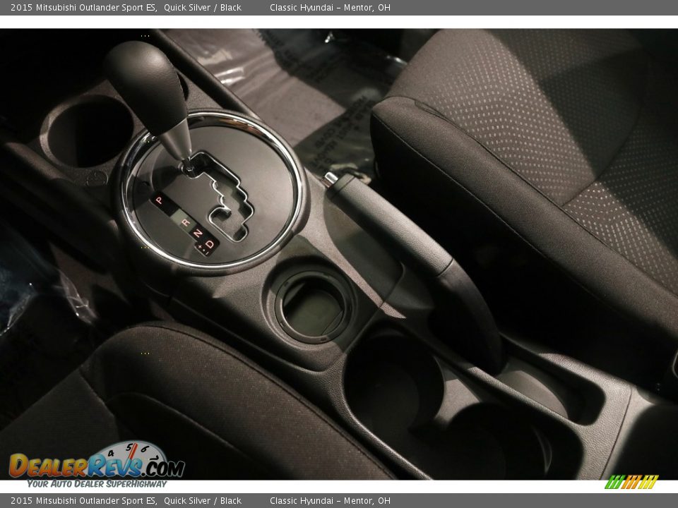 2015 Mitsubishi Outlander Sport ES Quick Silver / Black Photo #10