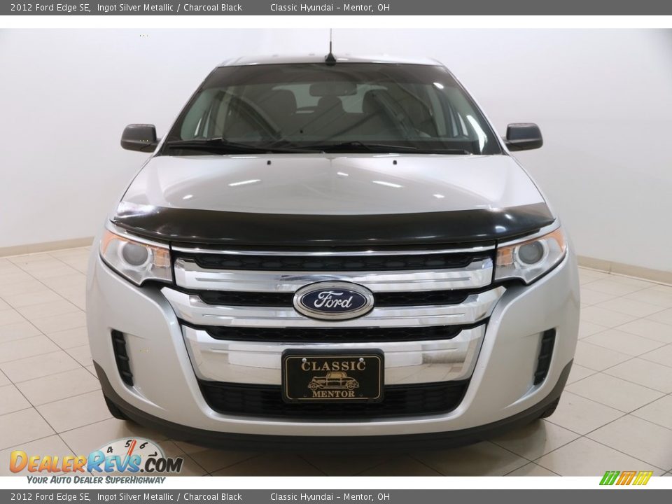 2012 Ford Edge SE Ingot Silver Metallic / Charcoal Black Photo #2
