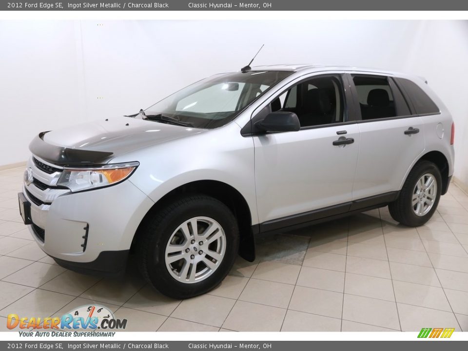 2012 Ford Edge SE Ingot Silver Metallic / Charcoal Black Photo #3