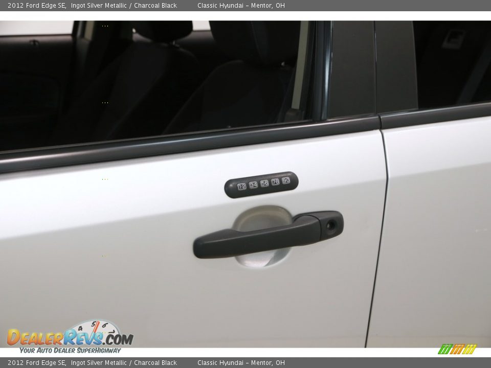 2012 Ford Edge SE Ingot Silver Metallic / Charcoal Black Photo #4