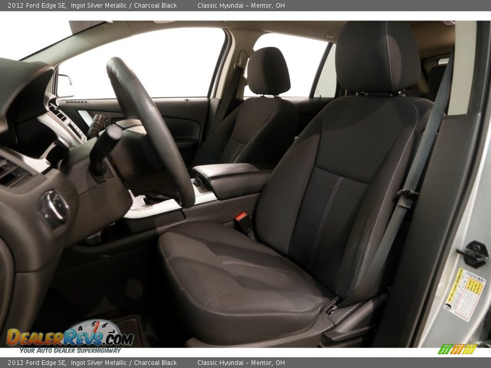 2012 Ford Edge SE Ingot Silver Metallic / Charcoal Black Photo #6