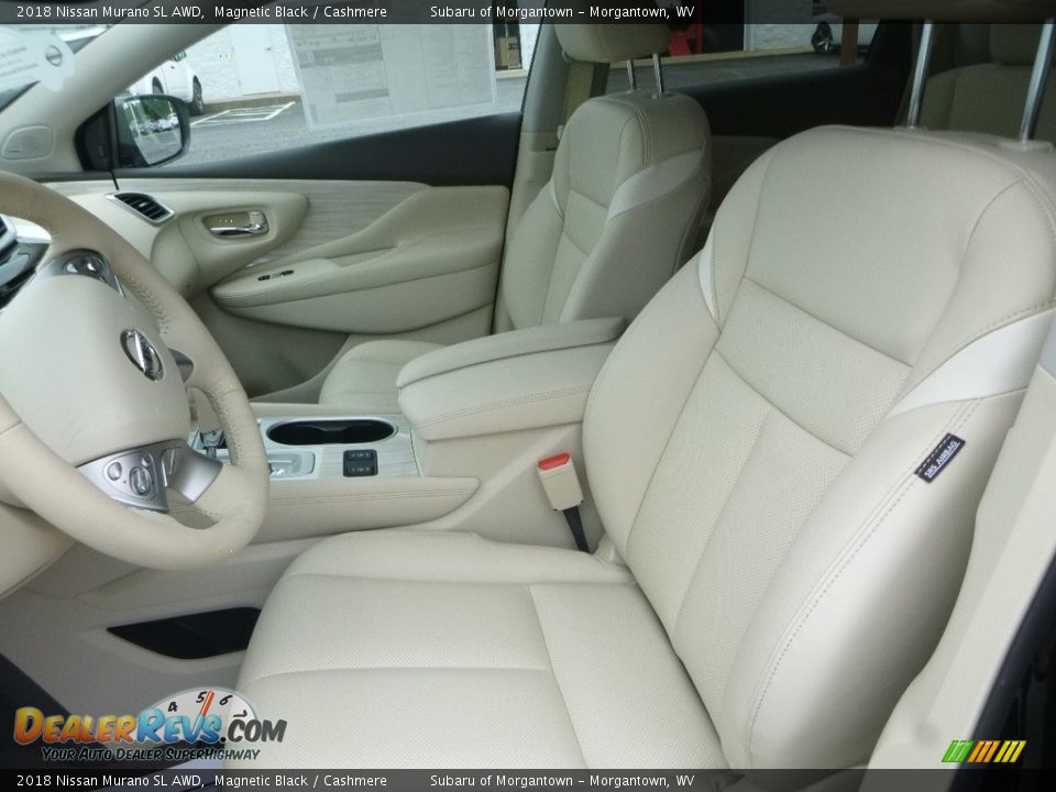 Front Seat of 2018 Nissan Murano SL AWD Photo #12