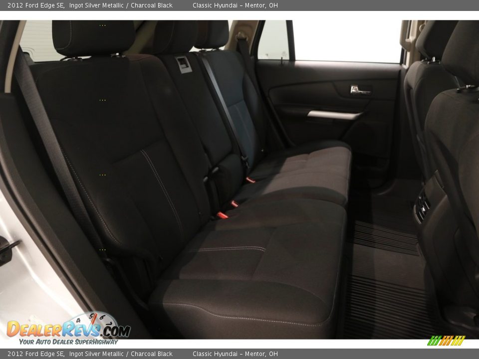 2012 Ford Edge SE Ingot Silver Metallic / Charcoal Black Photo #14