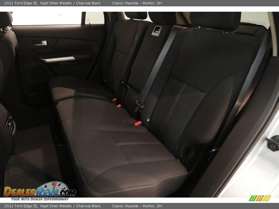 2012 Ford Edge SE Ingot Silver Metallic / Charcoal Black Photo #15