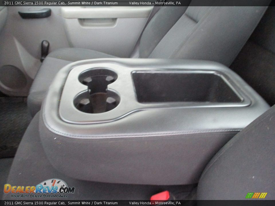 2011 GMC Sierra 1500 Regular Cab Summit White / Dark Titanium Photo #12