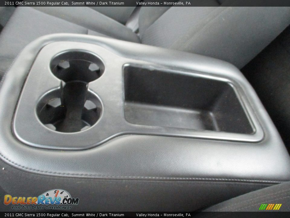 2011 GMC Sierra 1500 Regular Cab Summit White / Dark Titanium Photo #18