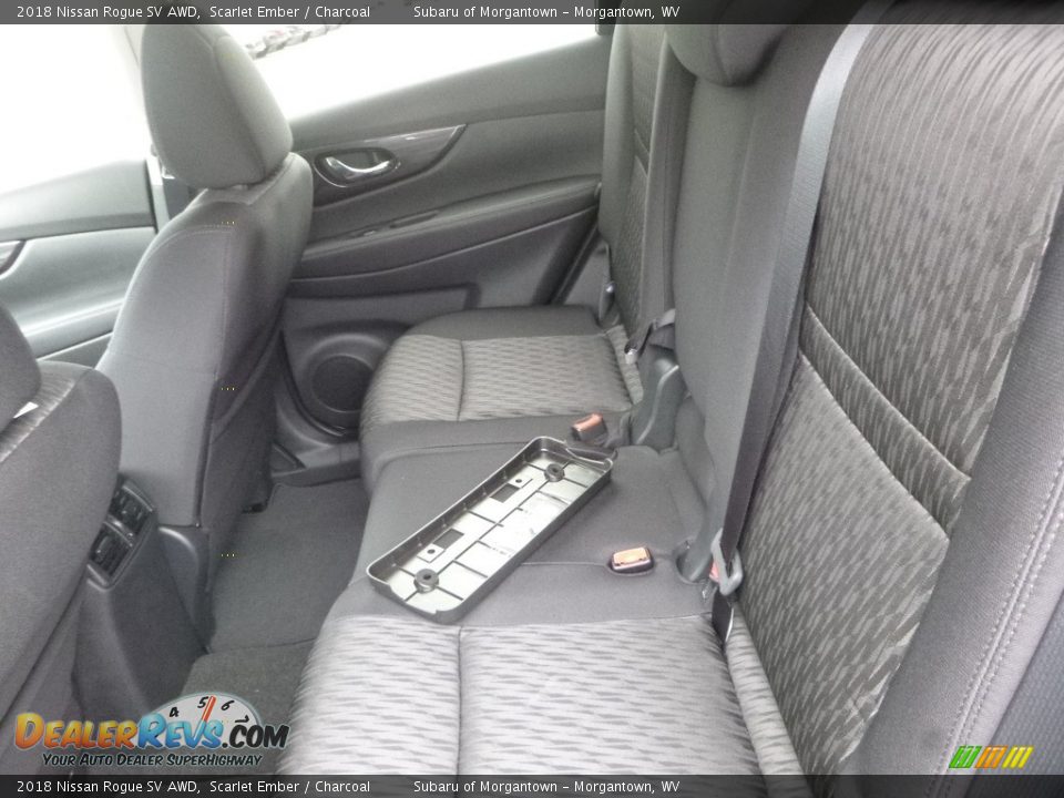 2018 Nissan Rogue SV AWD Scarlet Ember / Charcoal Photo #11