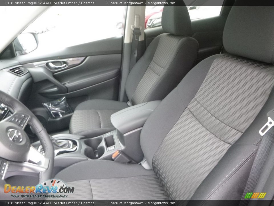 2018 Nissan Rogue SV AWD Scarlet Ember / Charcoal Photo #13