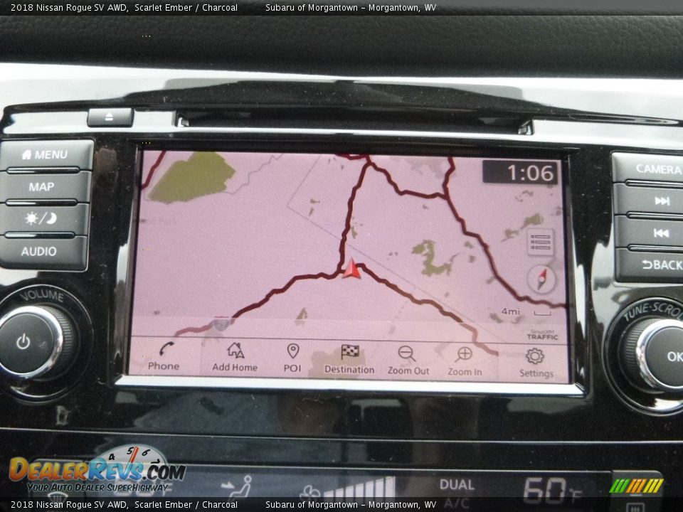 2018 Nissan Rogue SV AWD Scarlet Ember / Charcoal Photo #16