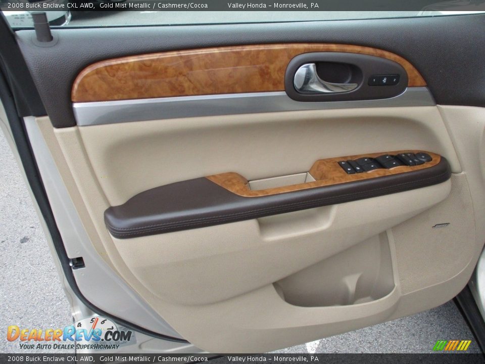 2008 Buick Enclave CXL AWD Gold Mist Metallic / Cashmere/Cocoa Photo #10