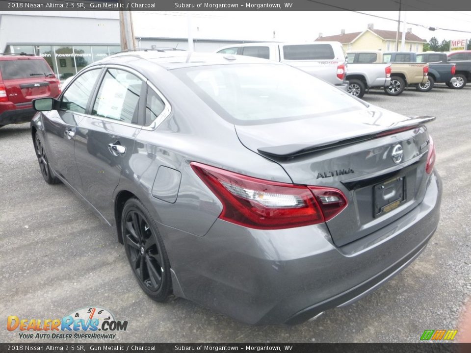 2018 Nissan Altima 2.5 SR Gun Metallic / Charcoal Photo #6