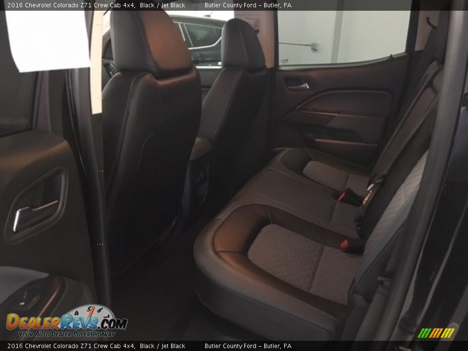 2016 Chevrolet Colorado Z71 Crew Cab 4x4 Black / Jet Black Photo #9