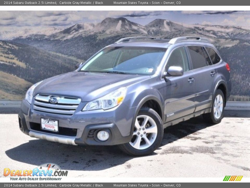 2014 Subaru Outback 2.5i Limited Carbide Gray Metallic / Black Photo #5
