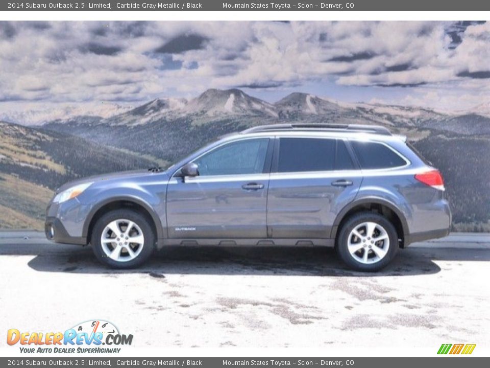 2014 Subaru Outback 2.5i Limited Carbide Gray Metallic / Black Photo #6