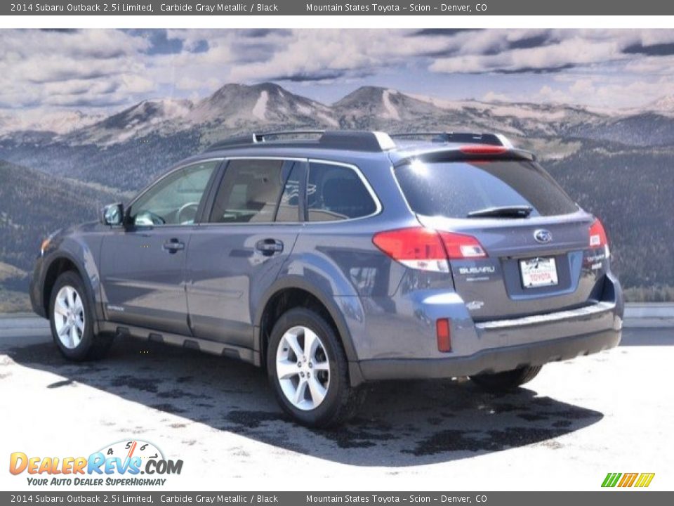 2014 Subaru Outback 2.5i Limited Carbide Gray Metallic / Black Photo #8