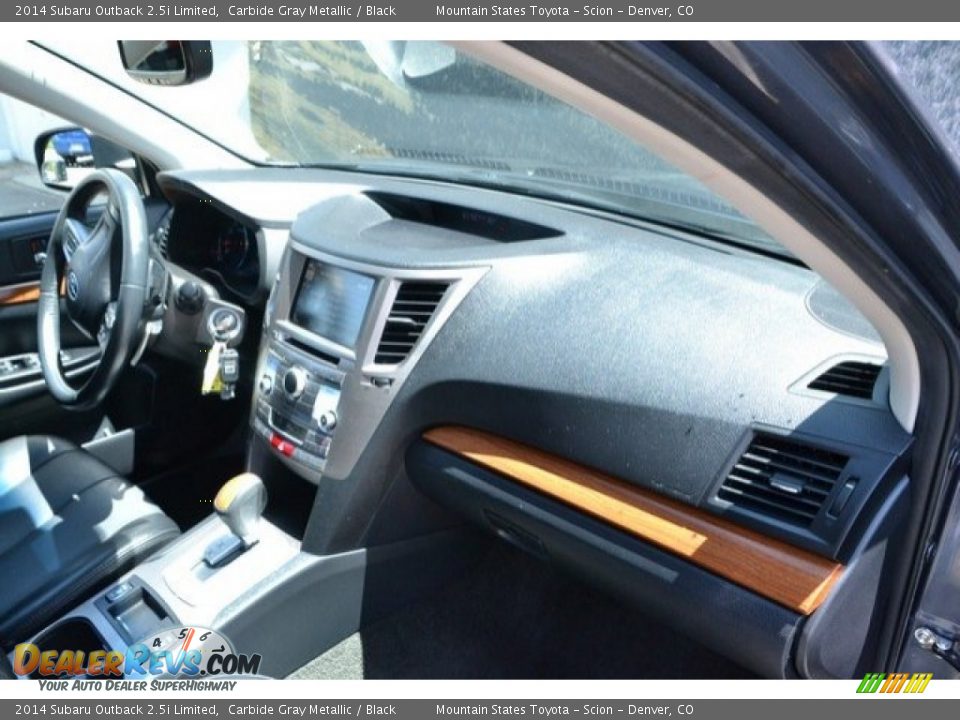 2014 Subaru Outback 2.5i Limited Carbide Gray Metallic / Black Photo #17