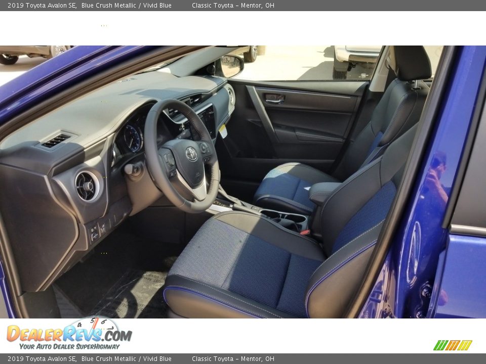 Vivid Blue Interior - 2019 Toyota Avalon SE Photo #3