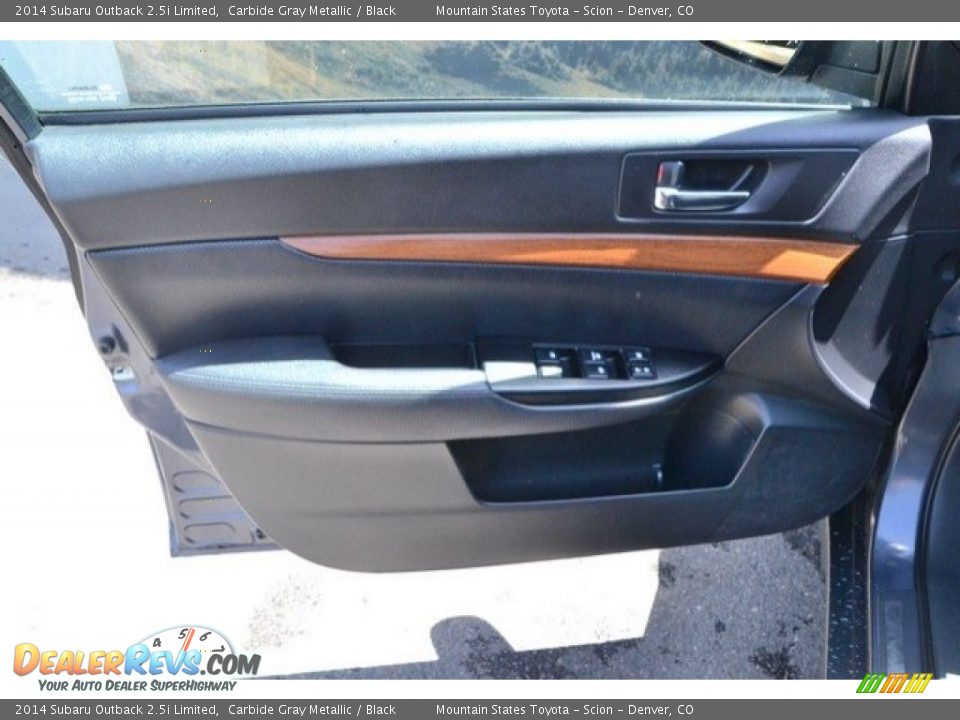 2014 Subaru Outback 2.5i Limited Carbide Gray Metallic / Black Photo #25