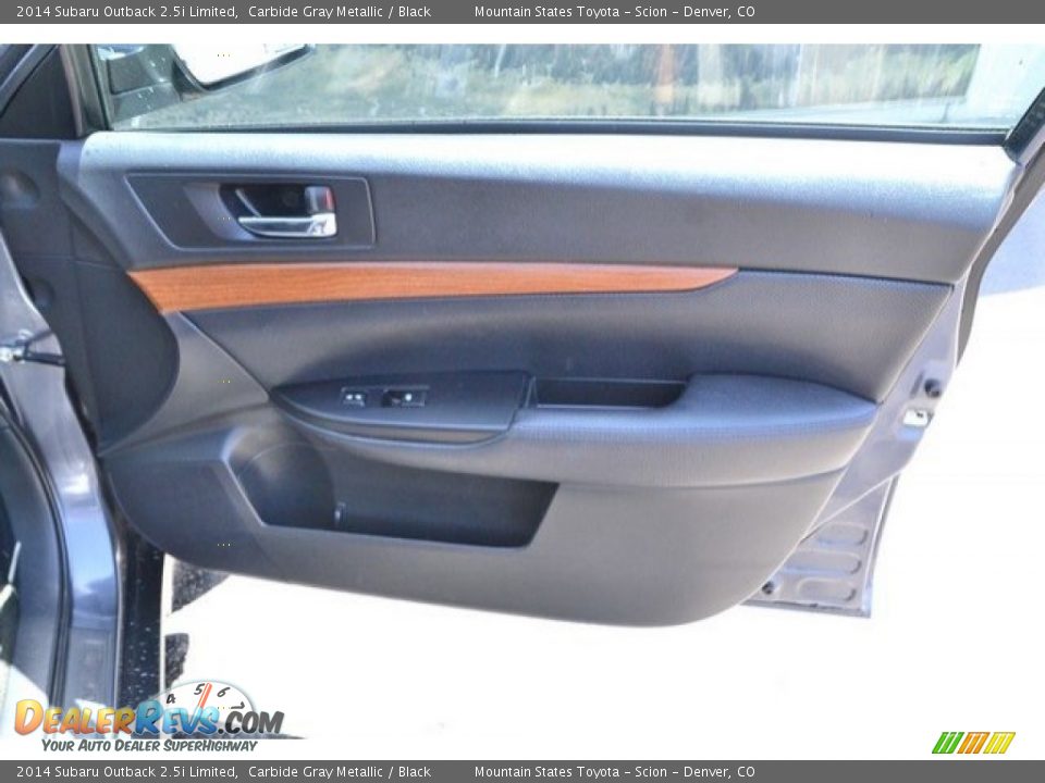 2014 Subaru Outback 2.5i Limited Carbide Gray Metallic / Black Photo #26