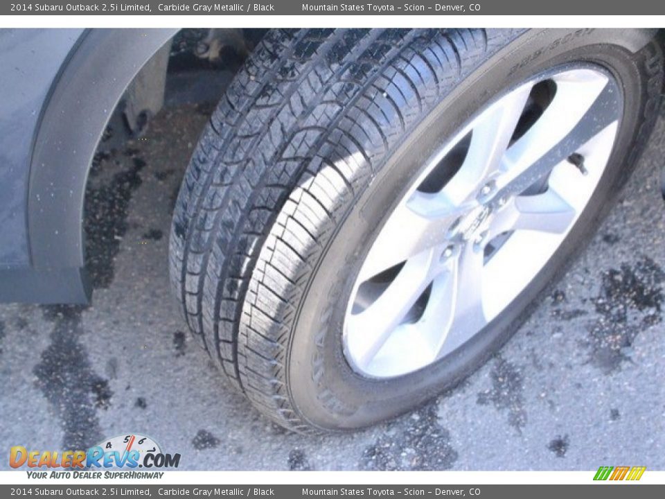 2014 Subaru Outback 2.5i Limited Carbide Gray Metallic / Black Photo #29