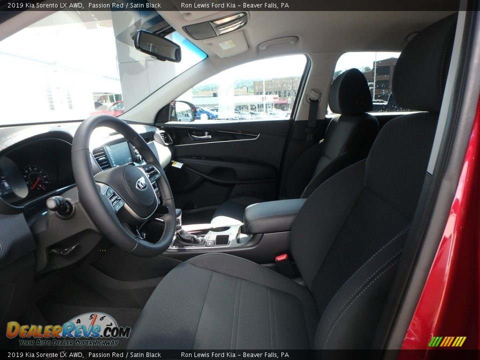 2019 Kia Sorento LX AWD Passion Red / Satin Black Photo #11