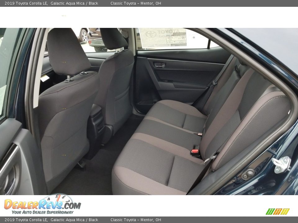 Rear Seat of 2019 Toyota Corolla LE Photo #4