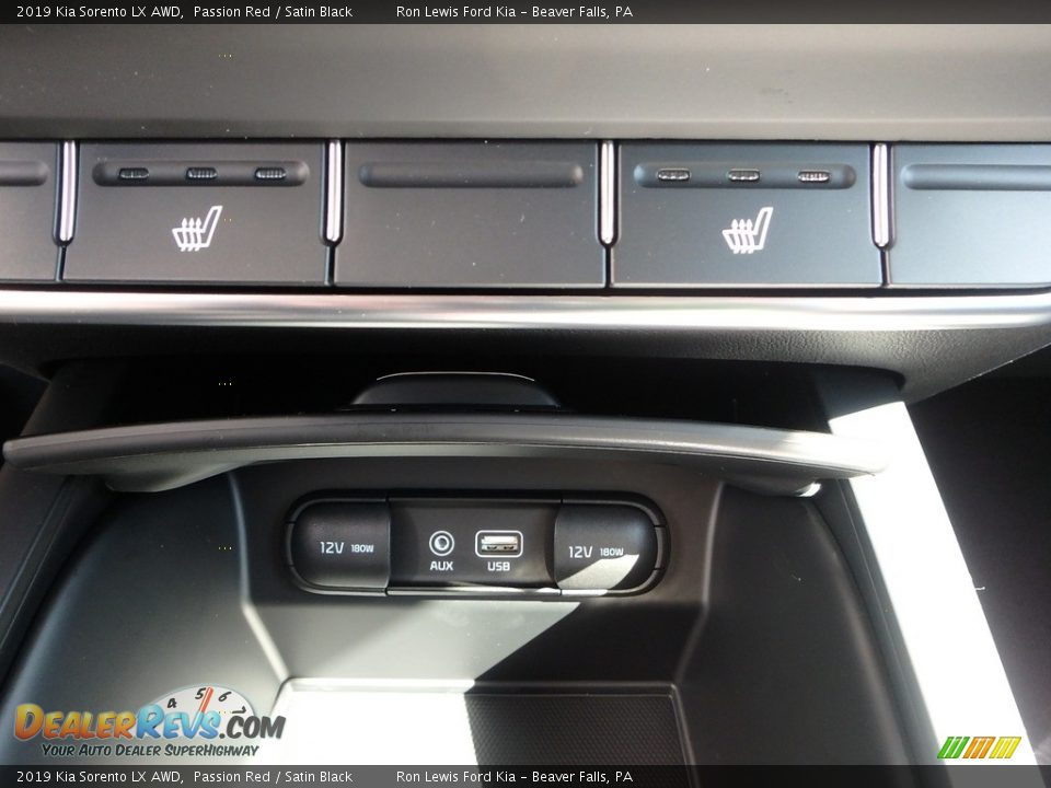 2019 Kia Sorento LX AWD Passion Red / Satin Black Photo #20