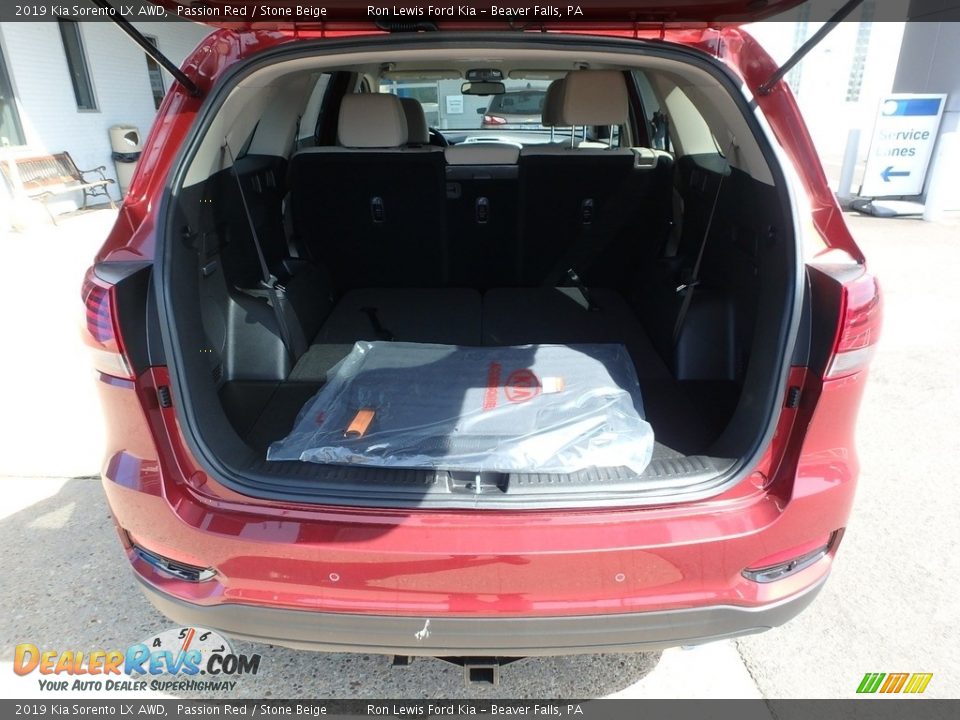 2019 Kia Sorento LX AWD Trunk Photo #5