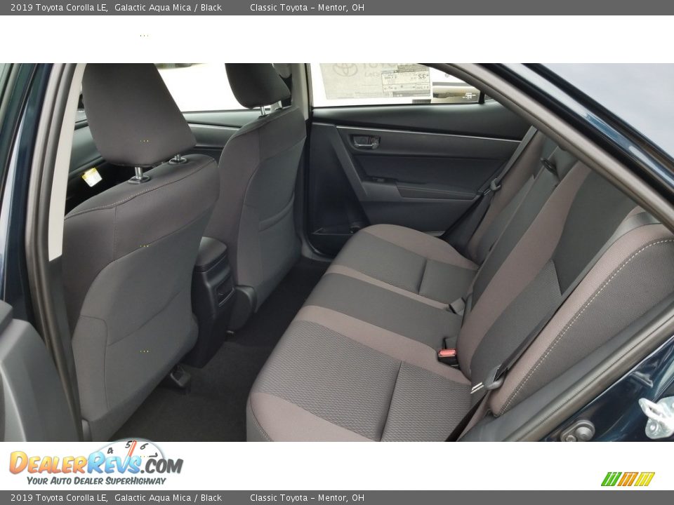 Rear Seat of 2019 Toyota Corolla LE Photo #4