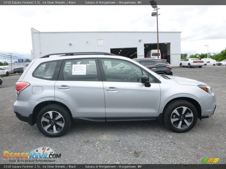 2018 Subaru Forester 2.5i Ice Silver Metallic / Black Photo #3