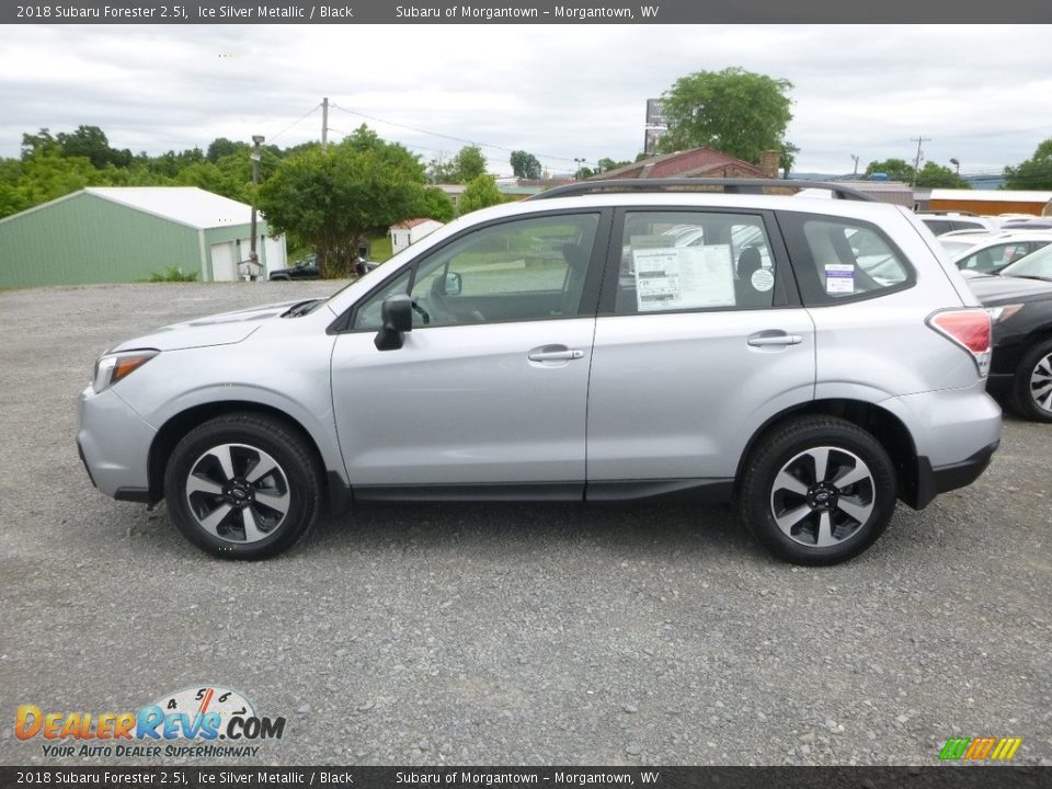 2018 Subaru Forester 2.5i Ice Silver Metallic / Black Photo #7