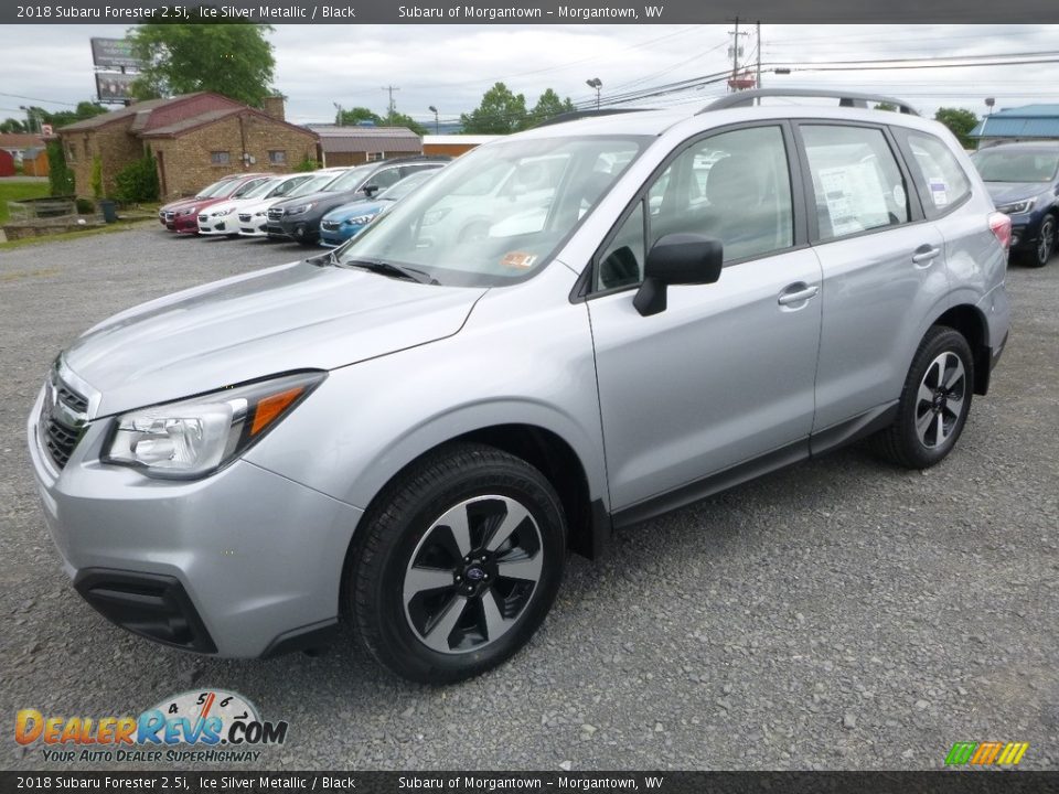 2018 Subaru Forester 2.5i Ice Silver Metallic / Black Photo #8