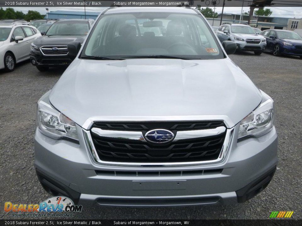 2018 Subaru Forester 2.5i Ice Silver Metallic / Black Photo #9