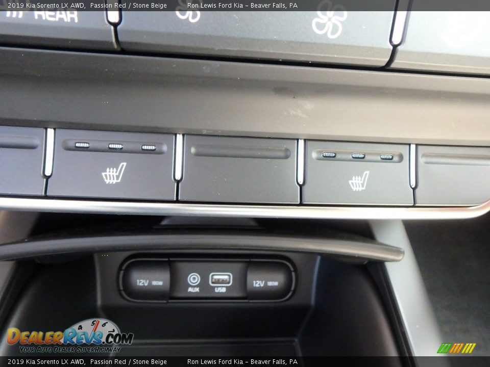 2019 Kia Sorento LX AWD Passion Red / Stone Beige Photo #18
