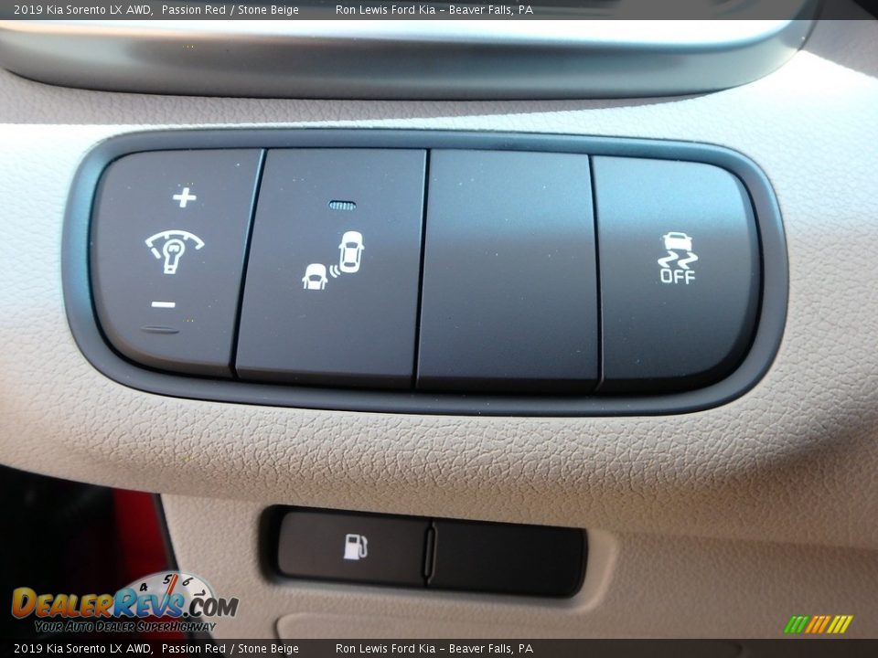 2019 Kia Sorento LX AWD Passion Red / Stone Beige Photo #20