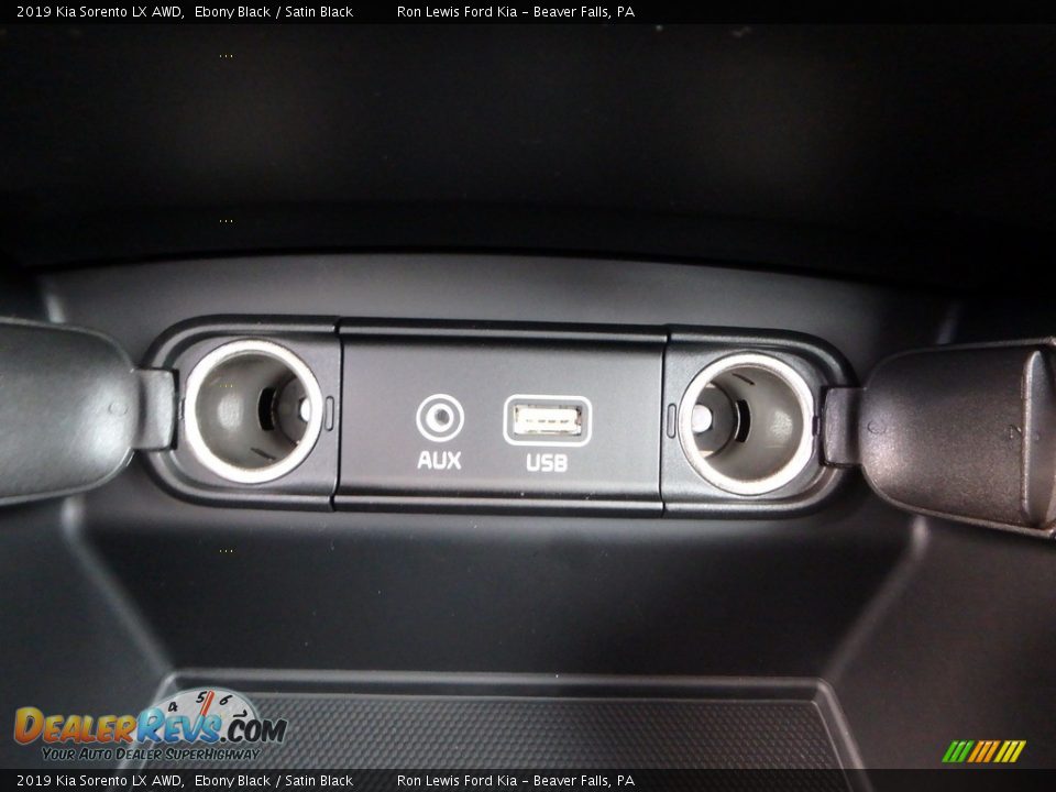 2019 Kia Sorento LX AWD Ebony Black / Satin Black Photo #19