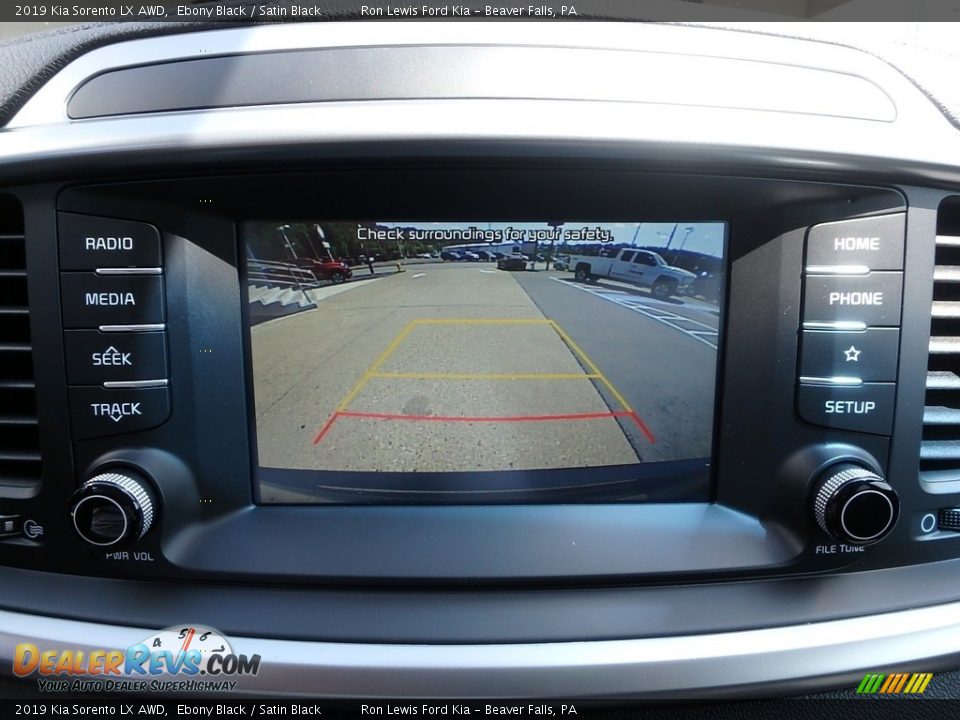 2019 Kia Sorento LX AWD Ebony Black / Satin Black Photo #20